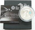 5 Pounds (London Olympics, 2012 - "1" - Silver Piedfort)