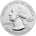 25 Cents / Quarter (Fort Moultrie (Fort Sumter National Monument). Silver 5 Oz. )