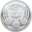 1 Pound (Badge of Belfast - Silver Piedfort)
