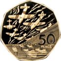 50 Pence (D-Day Landing - Gold edition)