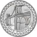 1 Pound (Menai Bridge - Silver edition)