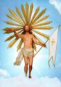 "Jesus - Risen", Viagrande, Controltech - Aci S. Antonio (IT), Sicily - Jesus