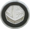 50 Pence (Silver Piedfort edition)