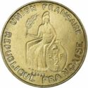50 Centimes (Essai. With rim)