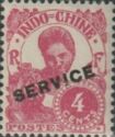 Cambodian Woman overprinted