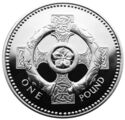 1 Pound (Celtic Cross of Northern Ireland - Silver edition)