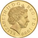 5 Pounds (In Memory of Diana Princess of Wales - Gold)