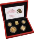 Various Sovereign (Proof set 1990 Sovereign 4 coins)