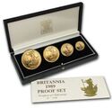 Various Pounds (Proof set 1989 - Britannia)