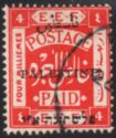 E.E.F. Postage Paid - Overprinted (8mm)