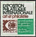 Internation Philatelic Exposition Paris Arphila 75