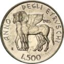 500 Lire (Etruscan Culture)