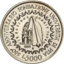 5,000 Lire (University of Pisa - 2nd series)