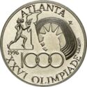 1,000 Lire (XXVI Summer Olympic Games 1996 Atlanta)