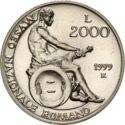 2,000 Lire (National Museum in Rome)