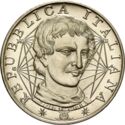 1,000 Lire (400th Death anniversary of friar Bruno Giordano)