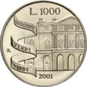 1,000 Lire (100th death commemoration of Giuseppe Verdi)