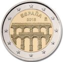 2 Euro (UNESCO World Heritage. Aqueduct of Segovia)