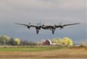 Avro Lancaster on approach