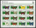 Butterflies from Central America