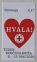 Charity stamp (Red Cross week)