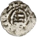 1 Obolo (Charles III the Fat - Bishop Frodino. No date)