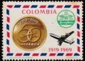 50th Anniversary First Colombian Airmail