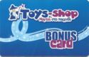 Toys-Shop - Bonus Card
