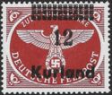 Overprint KURLAND Over Eagle