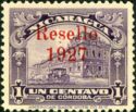 National Palace Overprinted Resello 1927