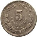 5 Centavos (Pi - San Luis Potosi)
