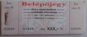 Belépőjegy 19 pages proof xxx Hungarian forint typeface
