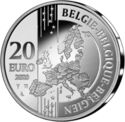 20 Euro (20 Years Historical city center Bruges world heritage)