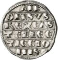 1 Silver Maravedí ("1st Granada war" Murcia M. No date)