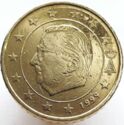 50 Euro Cent (Albert II - 1st map - 1st type - 1st portrait)