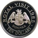 10 Dollars (Royal Visit - Silver edition)