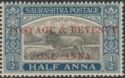 The Gir Lion, overprinted