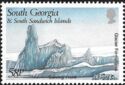 Glacier formations: Calving front