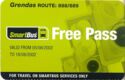 Free Pass Grendas Route 888/889