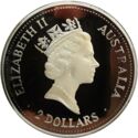 2 Dollars (Kookaburra. Sydney Mint Sovereign Privy Mark)