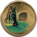 1 Dollar (Air Series - Cairns Birdwing)
