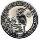 2 Dollars (Kookaburra. Crown 1937 privy mark)
