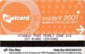 Student 2001 Yearly Ticket Zone 2+3