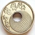 25 Pesetas (Expo 92 - Sevilla - La Torre del Oro)