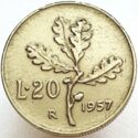20 Lire (Ramo di Quercia)