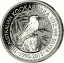 1 Dollar (Kookaburra. f15 Fabulous Privy mark)