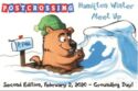 Hamilton. Postcrossing Meetup February 2, 2020