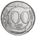 100 Lire (Italia Turrita 2nd type - Big Head )