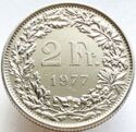 2 Francs (Copper-Nickel - 22 stars)