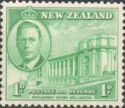 King George VI and Parliament House, Wellington